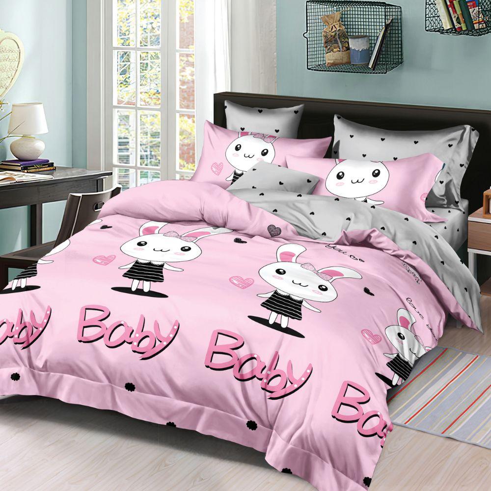 HOTRCR Bettwäsche-Set 3-tlg. Mit Cowboy-Motiv – Mikrofaser, Ganzjahresdecke Für Erwachsene